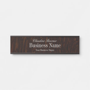 Porte-nom Pour Porte Nom personnalisable Plate Artiste Artiste Entrepri