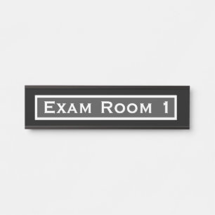 Porte-nom Pour Porte Panneau de la porte de l'examen dentaire du cabine