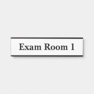 Porte-nom Pour Porte Panneau de la porte de l'examen dentaire du cabine