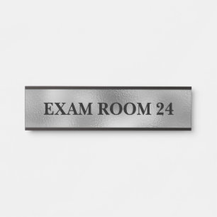 Porte-nom Pour Porte Panneau de médecin de salle d'examen de vue en ver