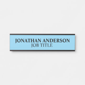 Porte-nom Pour Porte Panneau de nom de porte de bureau professionnel mo