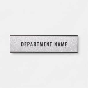 Porte-nom Pour Porte Panneau de porte avec nom du département