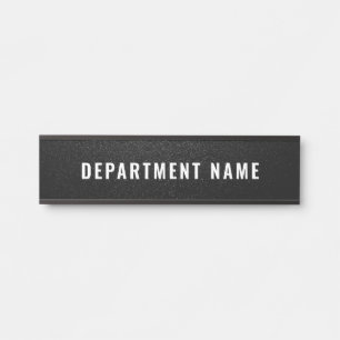 Porte-nom Pour Porte Panneau de porte avec nom du département
