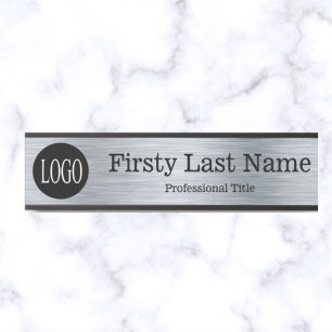 Porte-nom Pour Porte Panneau de porte de bureau à l'effigie de votre en