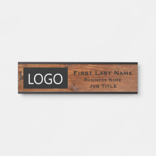 Porte-nom Pour Porte Panneau de porte de bureau avec logo de votre entr