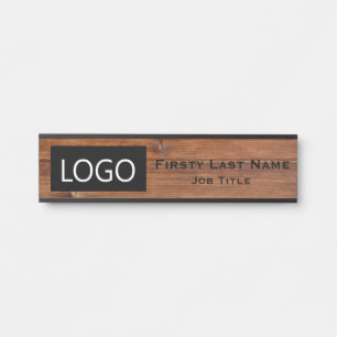 Porte-nom Pour Porte Panneau de porte de bureau avec logo de votre entr