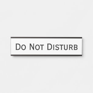 Porte-nom Pour Porte Panneau de porte de bureau interchangeable - Ne pa