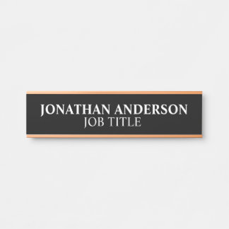 Porte-nom Pour Porte Panneau de porte de bureau professionnel moderne