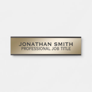 Porte-nom Pour Porte Panneau de porte de bureau professionnel moderne