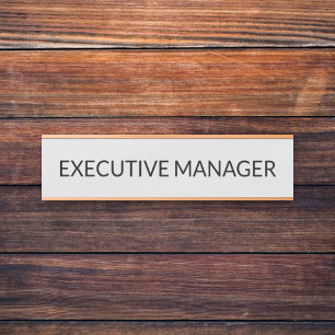 Porte-nom Pour Porte Panneau de porte de bureau professionnel moderne