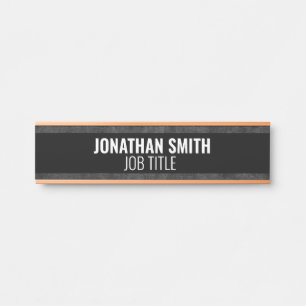Porte-nom Pour Porte Panneau de porte de bureau professionnel moderne