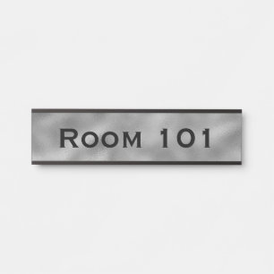 Porte-nom Pour Porte Panneau de porte de numéro de chambre de salle arg