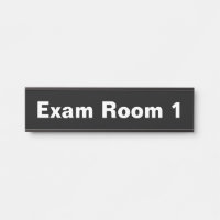 Panneau de porte de salle d'examen de cabinet médi