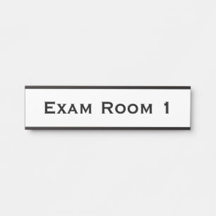 Porte-nom Pour Porte Panneau de porte de salle d'examen de dentiste de 