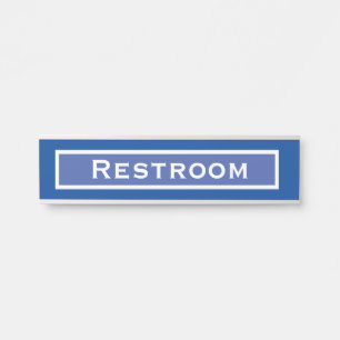 Porte-nom Pour Porte Panneaux de porte de bureau de salle de bain Toile