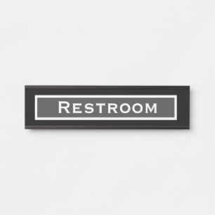 Porte-nom Pour Porte Panneaux de porte de bureau de salle de bain Toile