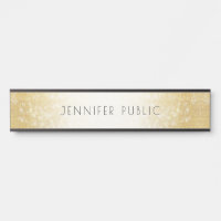 Parties scintillant Or tendance Simple Elegant Mod