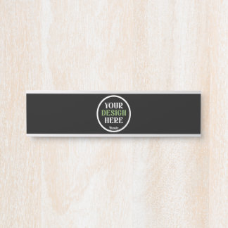 Porte-nom Pour Porte personnalisé, unique, élégant et minimaliste