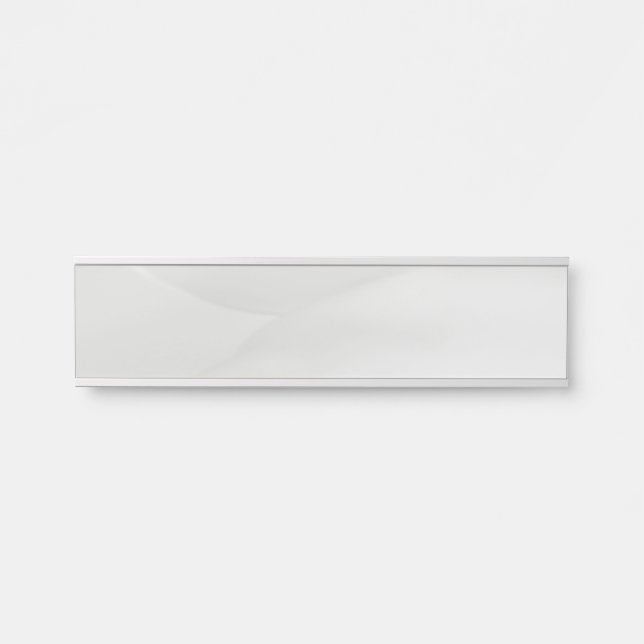 Porte-nom Pour Porte Pierre de luxe abstraite fluide Agate & Texture de (Devant)