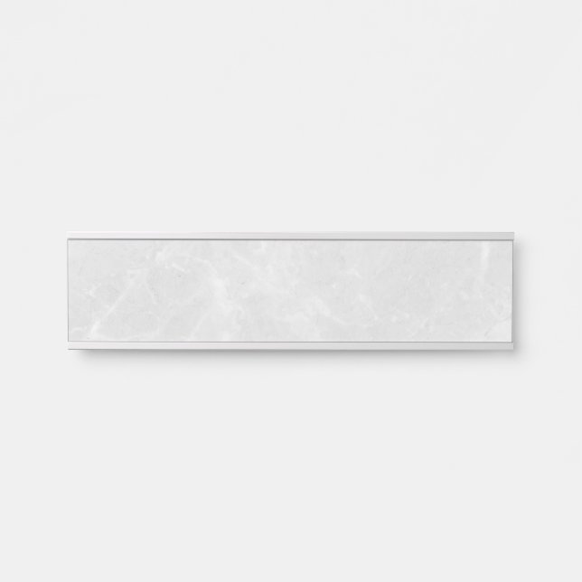 Porte-nom Pour Porte Pierre de luxe abstraite fluide Agate & Texture de (Devant)
