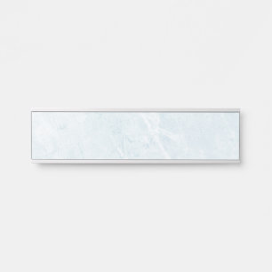 Porte-nom Pour Porte Pierre de luxe abstraite fluide Agate & Texture de