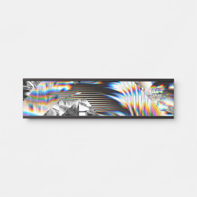 Porte-nom Pour Porte Rainbow Assault  Door Sign (Devant)