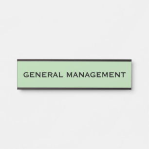 Porte-nom Pour Porte Signe de porte de bureau professionnel moderne