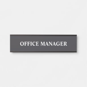 Porte-nom Pour Porte Signe de porte de bureau professionnel moderne