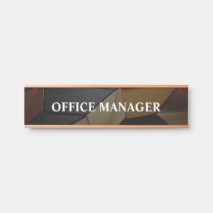 Porte-nom Pour Porte Signe de porte de bureau professionnel moderne