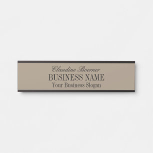 Porte-nom Pour Porte Taille standard Nom Plate Artiste Artiste Artiste