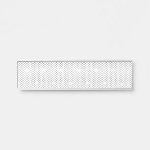 Porte-nom Pour Porte Un design moderne avec une combinaison de w