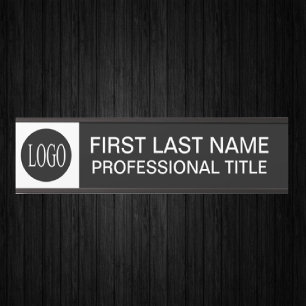 Porte-nom Pour Porte Votre enseigne de porte de bureau Logo de société