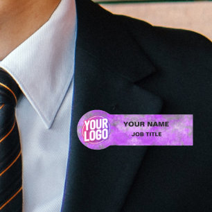 Porte-nom Professionnalisme de signature : Logo personnalisé