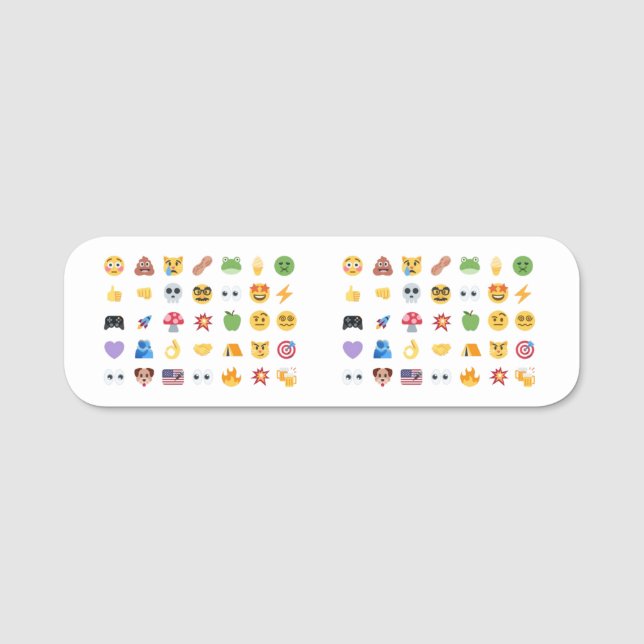 Porte-nom Roaring Kitty 35 Timeline Emoji GME MOASS DFV mème (Devant)