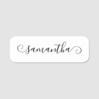 Script de signature Black Cute Curl