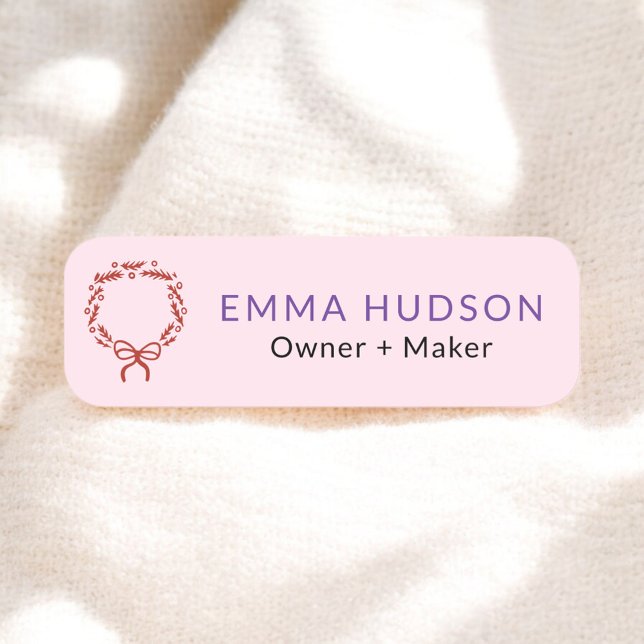 Porte-nom Serre de Noël Whimsical pour les créateurs (Créateur téléchargé)