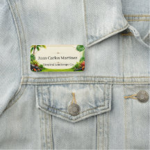 Service de Paysagisme Tropical Employé personnalis