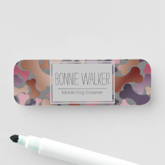 Porte-nom services pour animaux de chiens