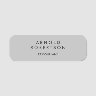 Porte-nom Simple Plaine simple créative et durable