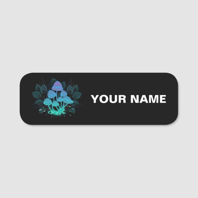 Porte-nom Tabourets dans Bushes (Devant)