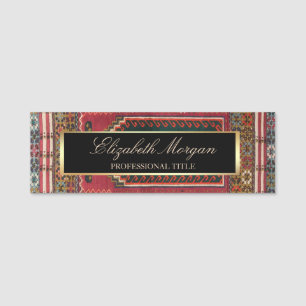 Porte-nom Tapis Kilim Antique Oriental