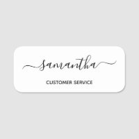 Titre de poste de signature de fille noire