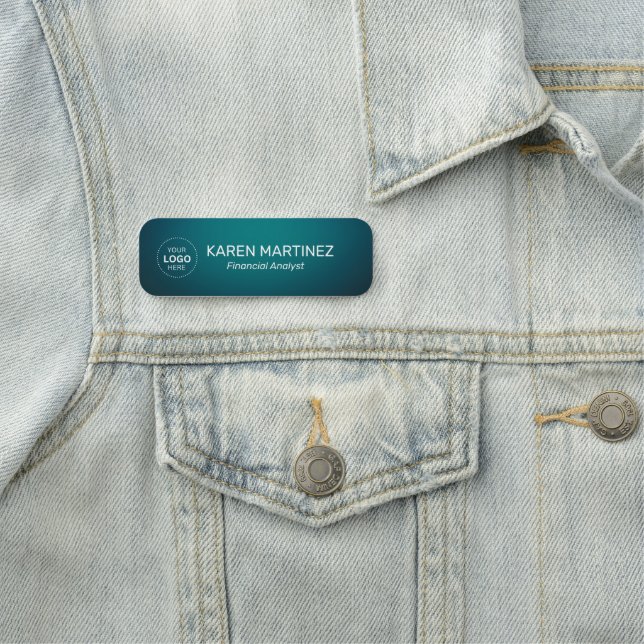 Porte-nom Titre du travail de l'employé Magnétique professio (En situation)