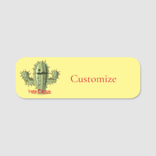 Porte-nom Tonnerre Irate Cactus Thunder_Cove