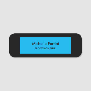 Porte-nom Vêtements collants gravables travail personnalisé