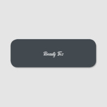 Vêtements Typographie d'entreprise Noir Blanc Gris