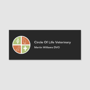 Porte-nom Vétérinaire Médicale Soins aux animaux de compa