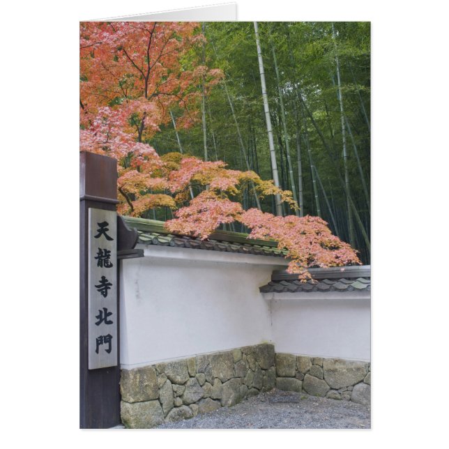 Porte Nord du Temple Tenryuji (Devant)