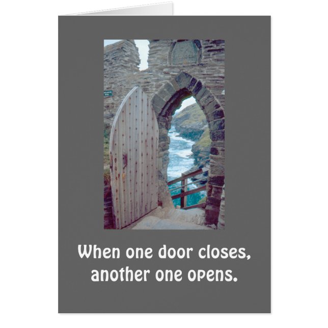 Porte OpenRustic "Quand une porte se ferme" (Devant)