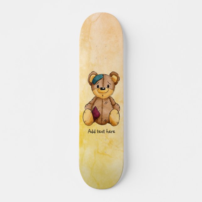 Porte-poupée Rag - Skateboard personnalisé (Devant)